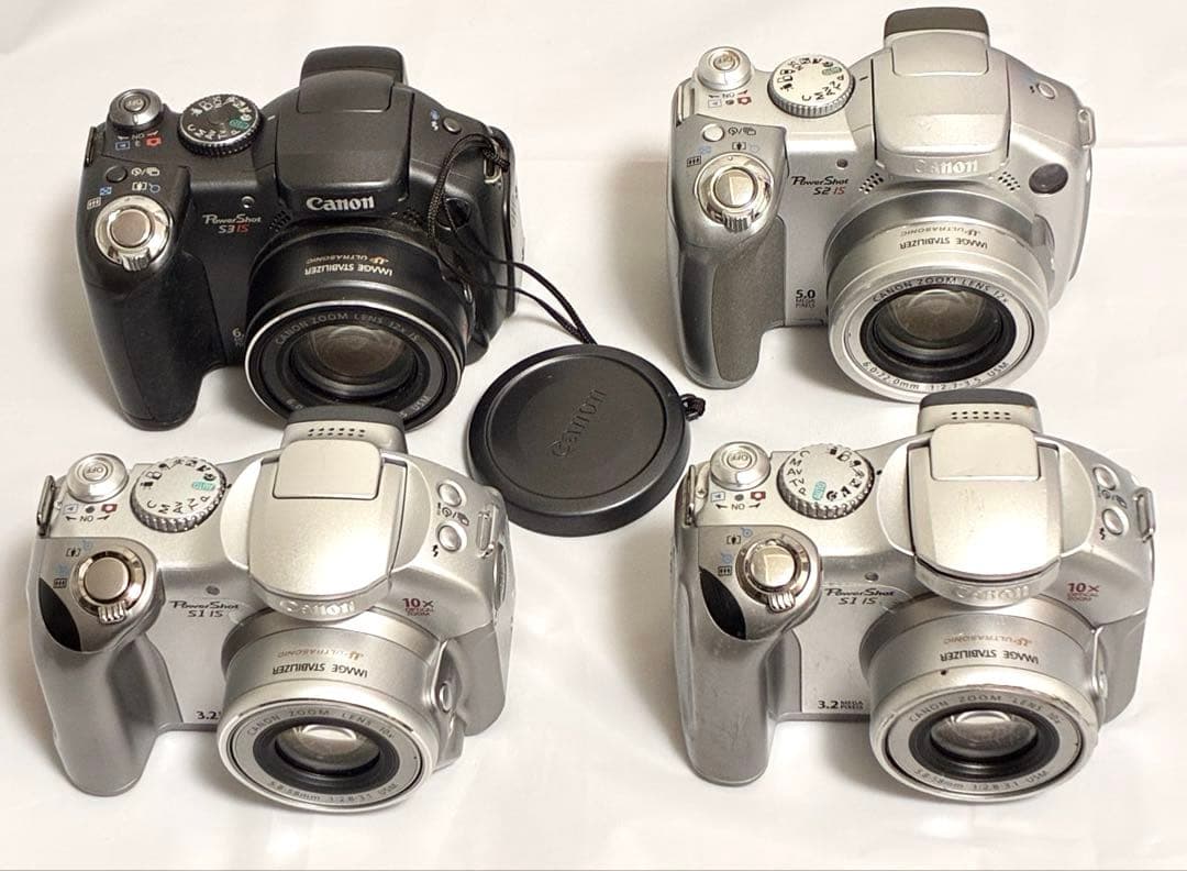 キャノン PowerShot 4台セット　S3 ×1　S2 ×1　S1 ×2