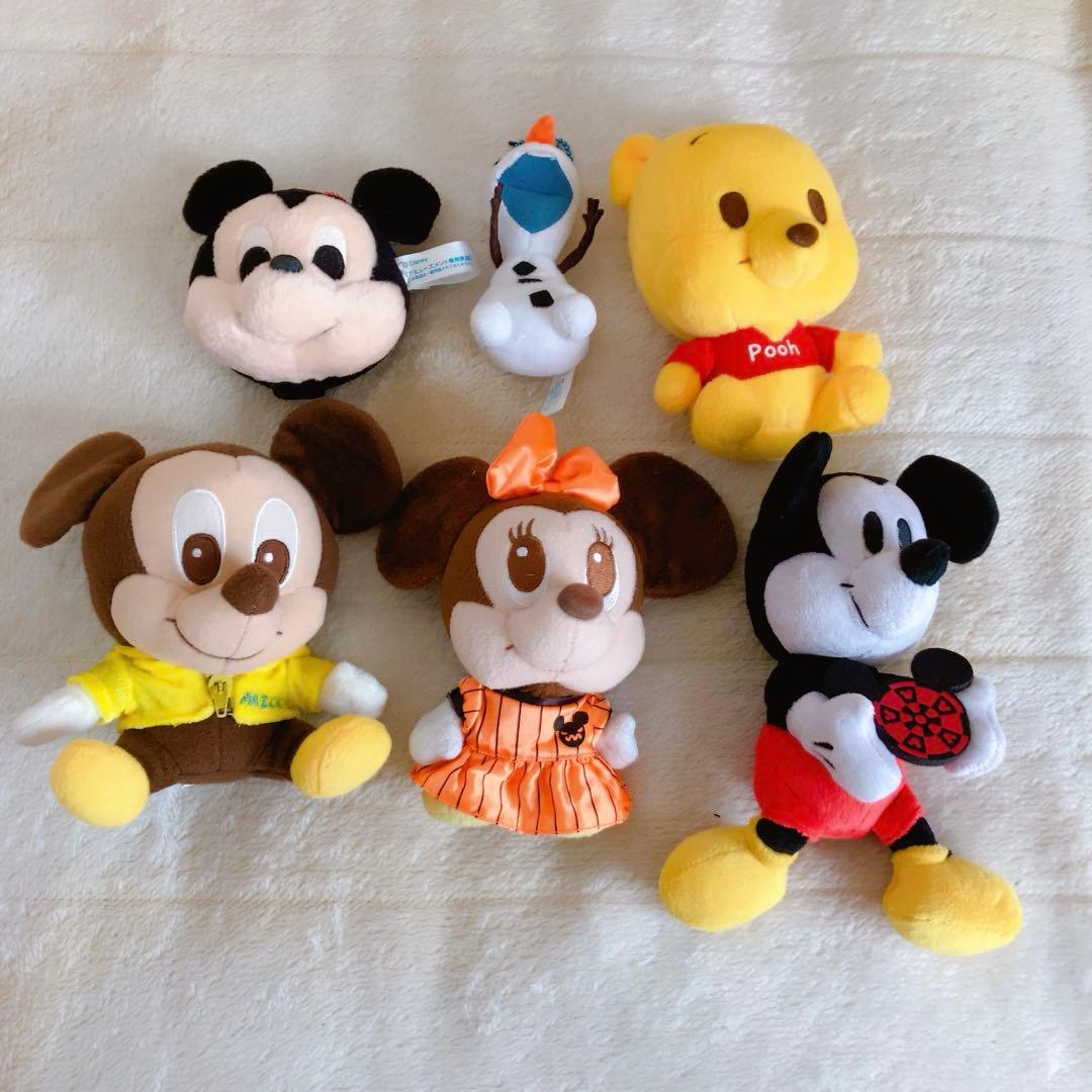 【送料無料】 ディズニー キャラクター ぬいぐるみ ミッキー ミニー プーさん他