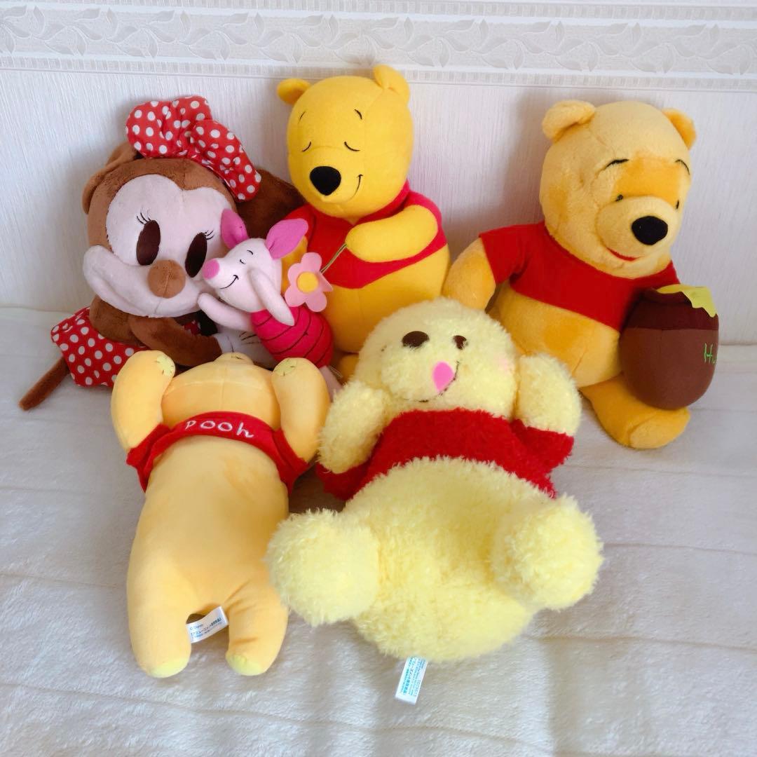 【送料無料】 ディズニー キャラクター ぬいぐるみ ミッキー ミニー プーさん他