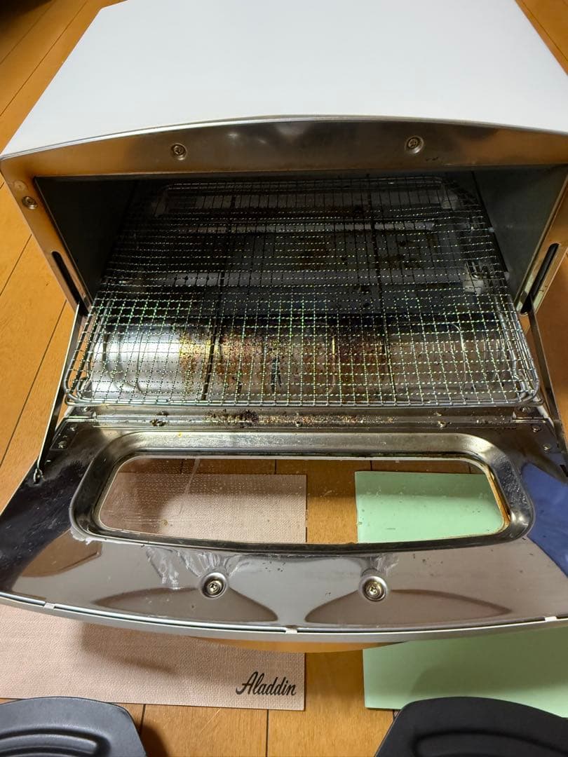 Aladdin AET-G13B ホワイトトースター　グリルパンセット付き￼