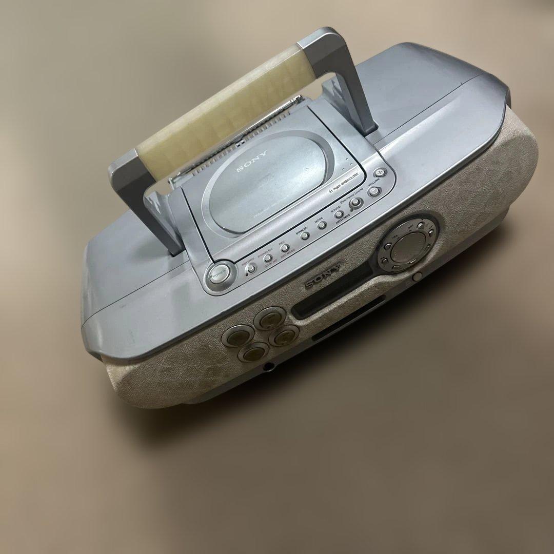 SONY CDプレーヤー ラジオ 録音機能付き