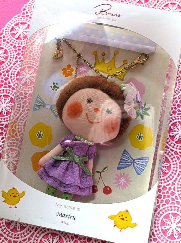 新品・未使用 Bruno(ブルーノ) プロの ハンドメイド お人形 チャーム