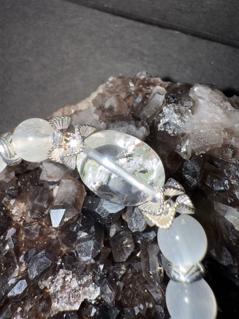 ホワイトラビット ガーデンクォーツ　ブレスレット