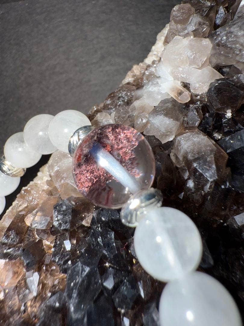 ホワイトラビット ガーデンクォーツ　ブレスレット