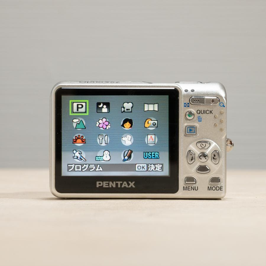 【可愛いオールドコンデジ】PENTAX optio S5z スマホ転送OK