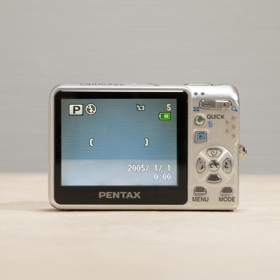 【可愛いオールドコンデジ】PENTAX optio S5z スマホ転送OK