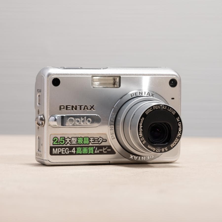 【可愛いオールドコンデジ】PENTAX optio S5z スマホ転送OK