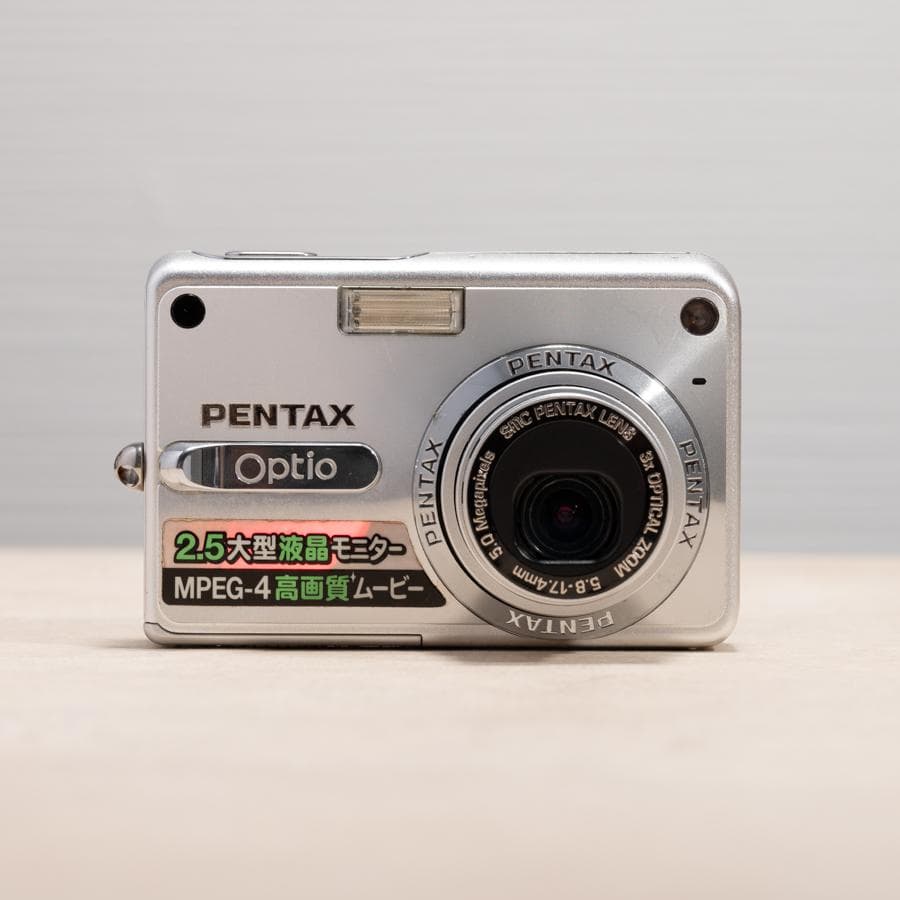 【可愛いオールドコンデジ】PENTAX optio S5z スマホ転送OK