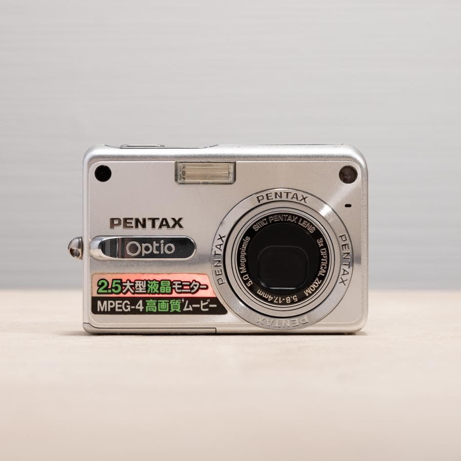 【可愛いオールドコンデジ】PENTAX optio S5z スマホ転送OK