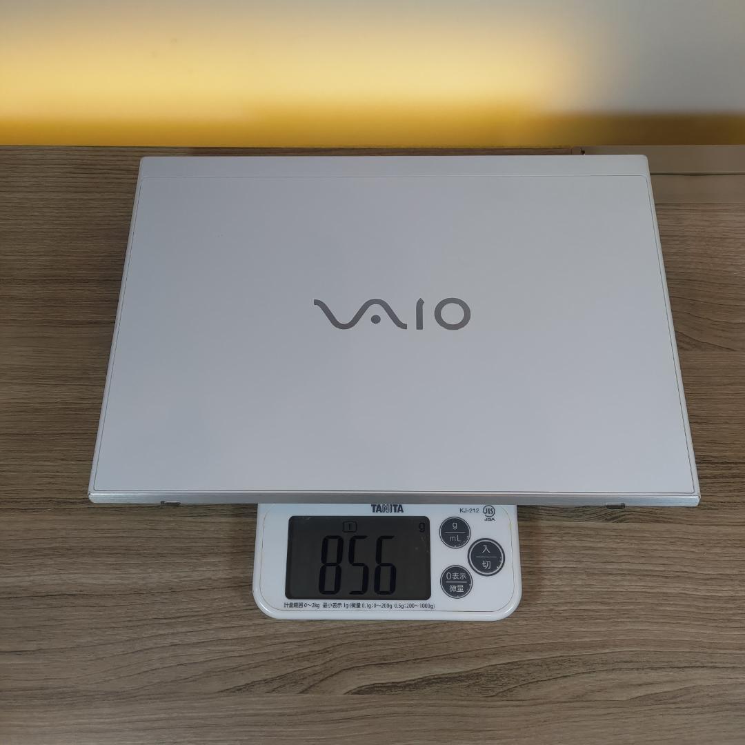 【超希少&美品】VAIO Pro PF ホワイト指紋認証オフィス付きノートPC