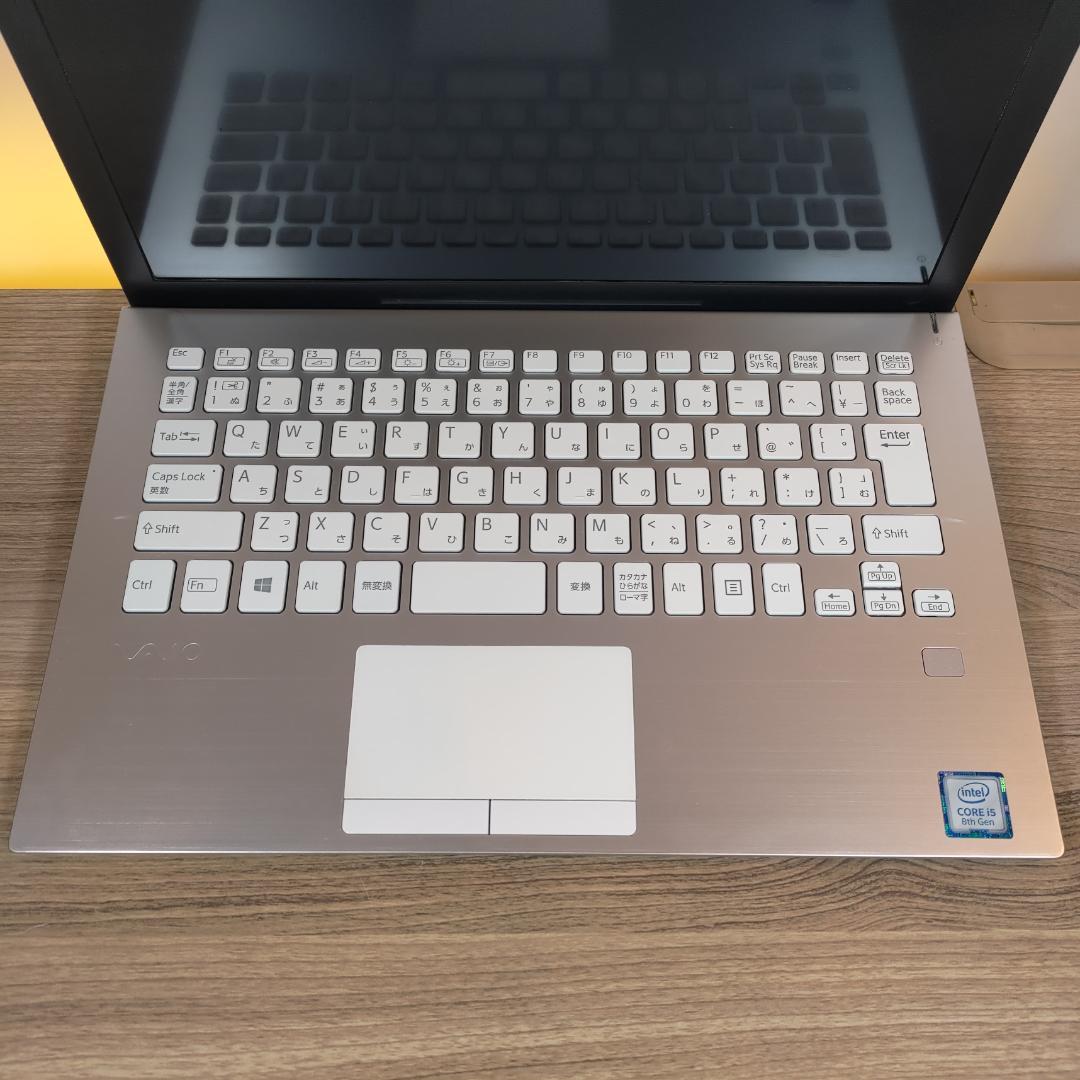 【超希少&美品】VAIO Pro PF ホワイト指紋認証オフィス付きノートPC