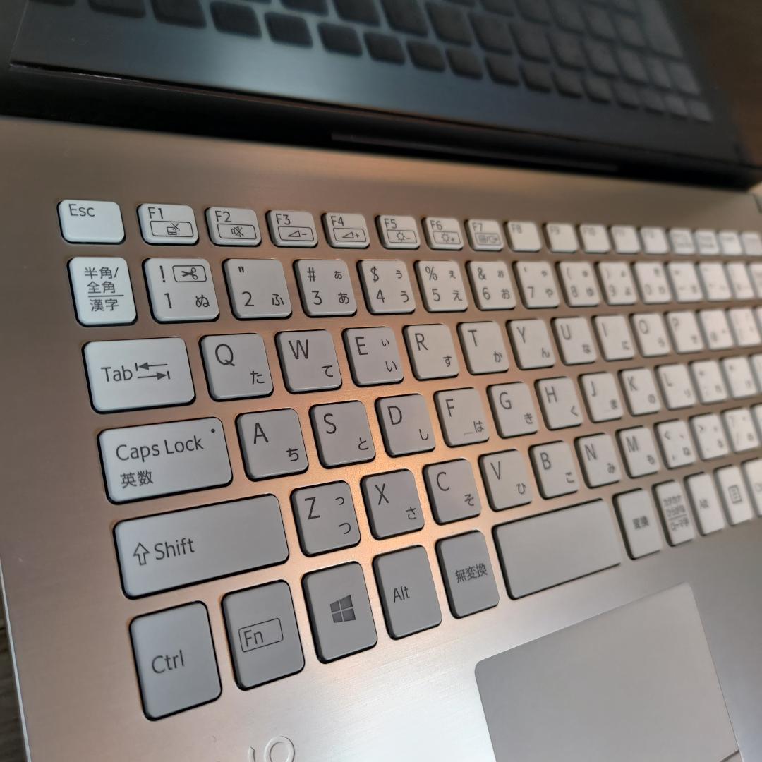 【超希少&美品】VAIO Pro PF ホワイト指紋認証オフィス付きノートPC