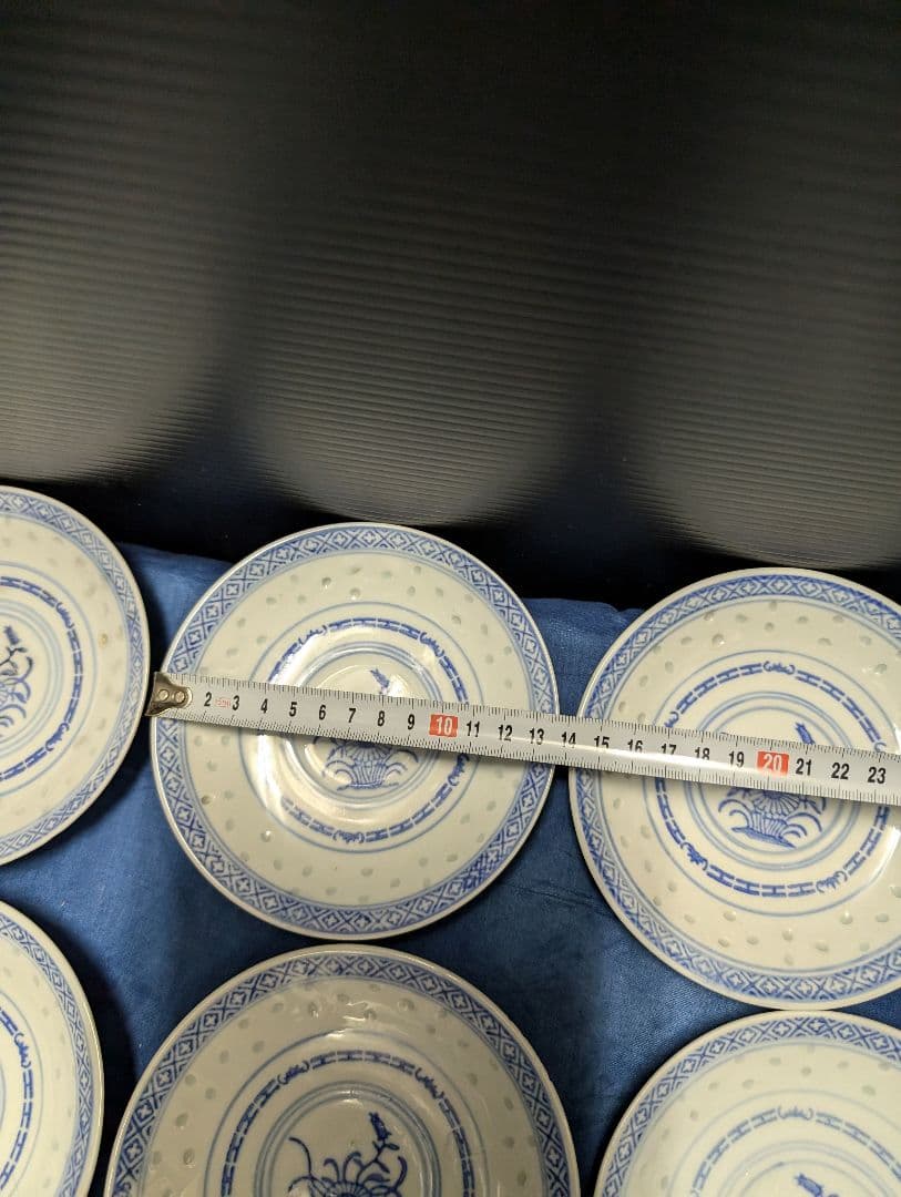 中国景徳鎮お皿、9枚小皿