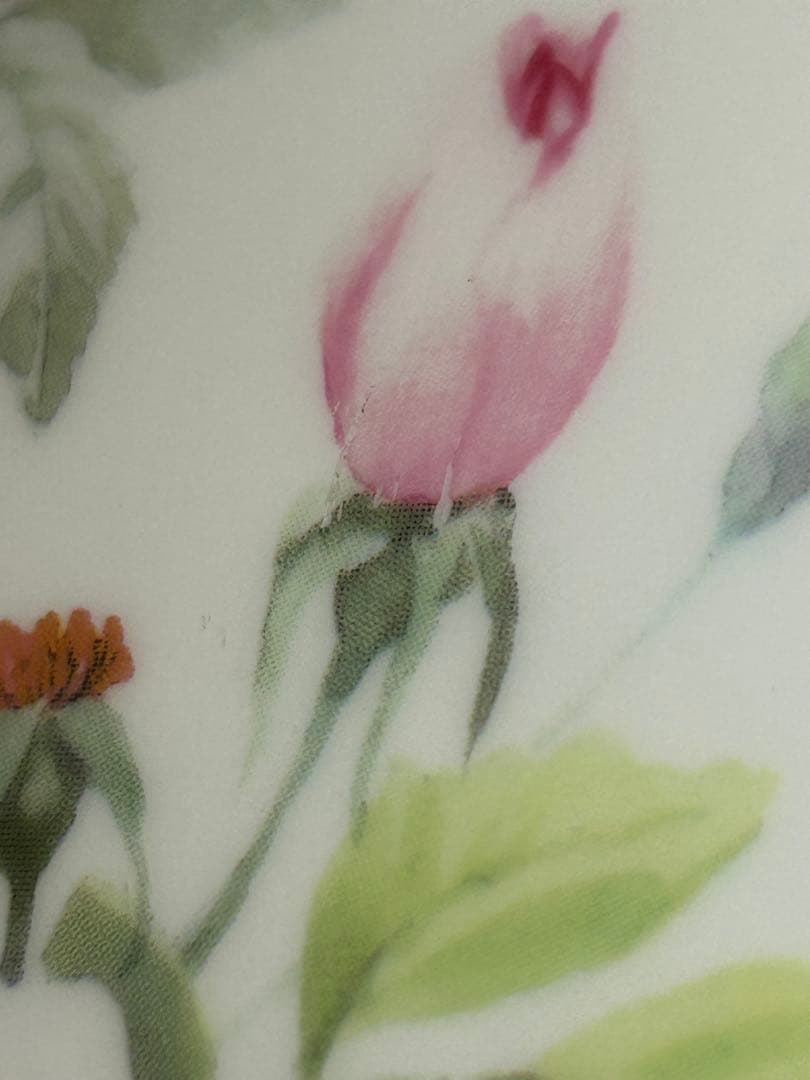 Sango MAGNA 三郷陶器　加藤吉春作 陶画　 陶板　タイル　花　薔薇