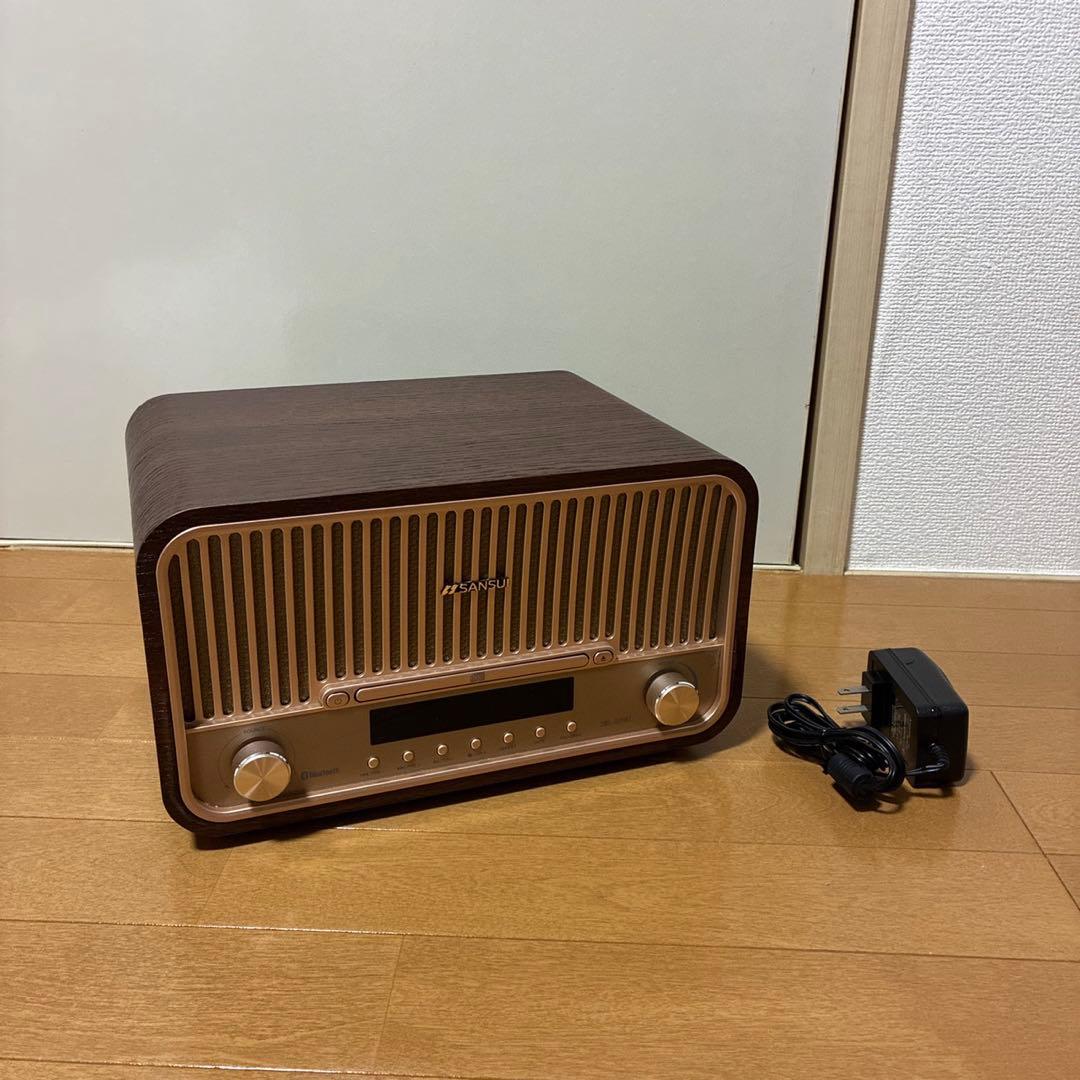 SANSUI SMS-820BT CDステレオシステム Bluetooth搭載
