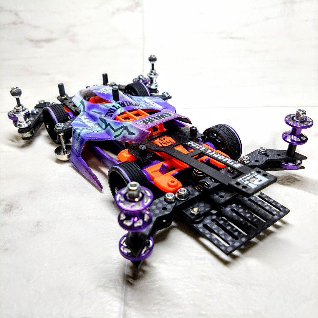 ミニ四駆　完成品　サンダーショット　MSフレキ　サンダーショットjr