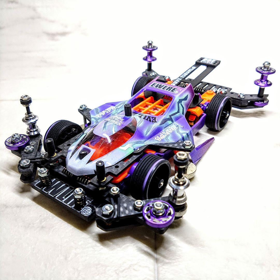 ミニ四駆　完成品　サンダーショット　MSフレキ　サンダーショットjr