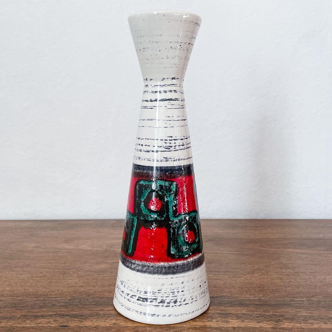 【ドイツ Scheurichの背の高い花瓶 】ヴィンテージ 343