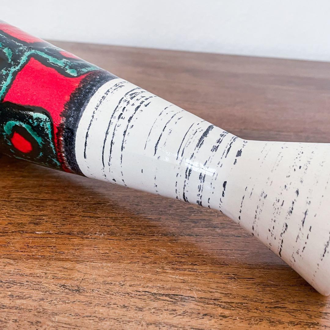 【ドイツ Scheurichの背の高い花瓶 】ヴィンテージ 343