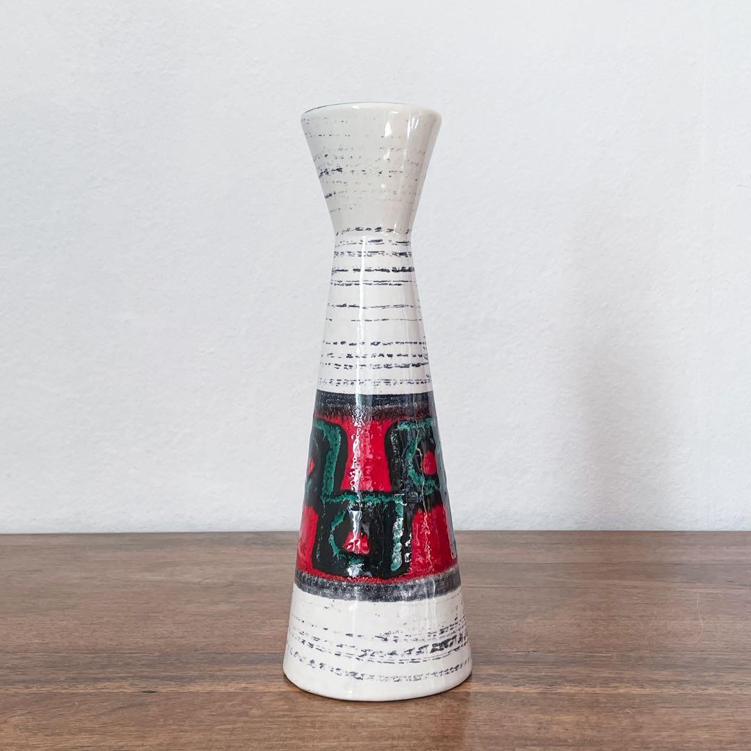 【ドイツ Scheurichの背の高い花瓶 】ヴィンテージ 343