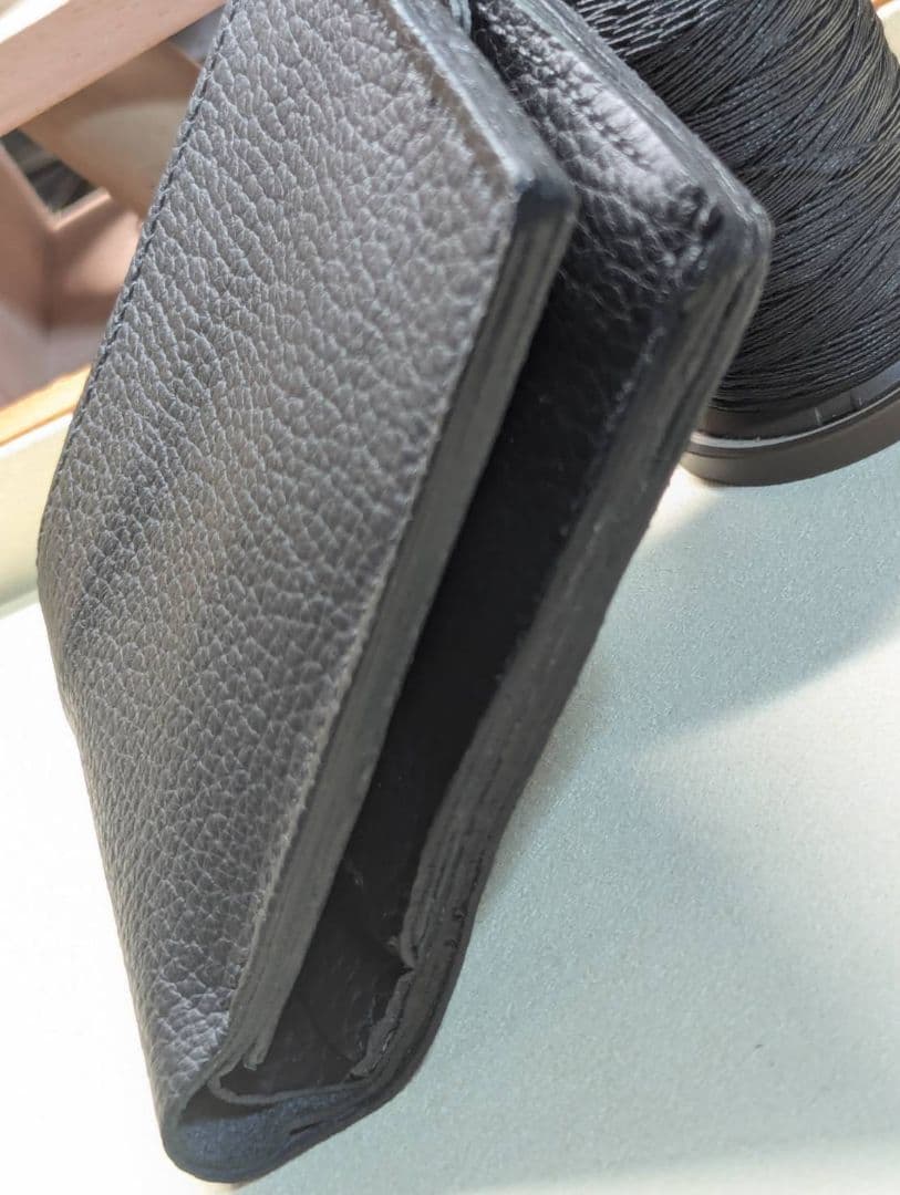 レザークラフト　二つ折り財布