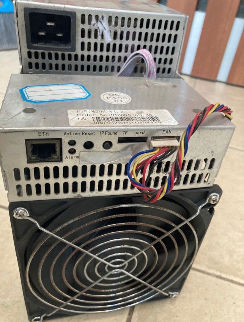 MicroBT whatsminer M20S ASIC マイニングジ 2台