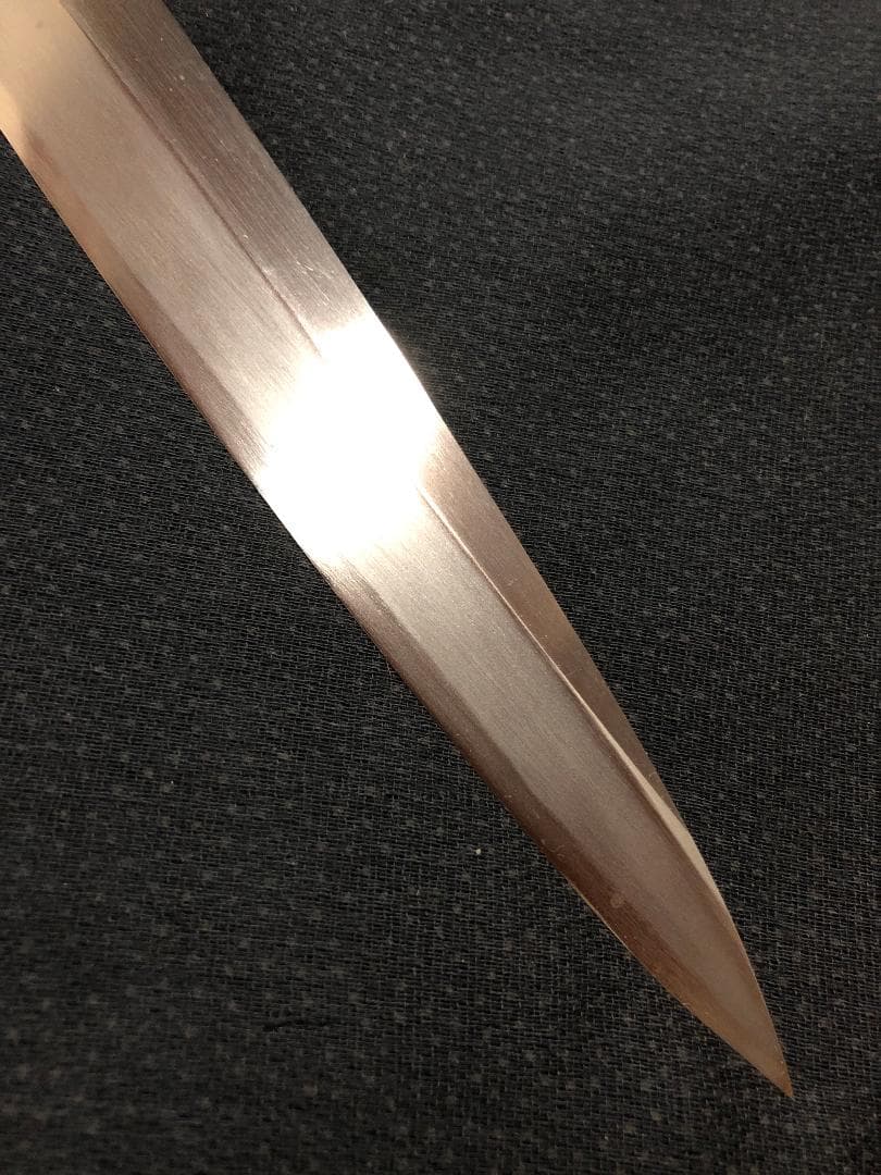 【研ぎ済み】白鋼・手打ち　特製　柳刃包丁　刺身包丁　和包丁　ナイフ　料理　釣り