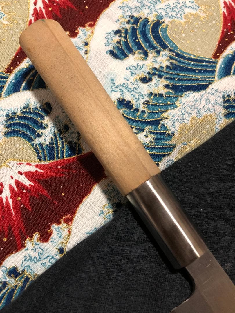 【研ぎ済み】白鋼・手打ち　特製　柳刃包丁　刺身包丁　和包丁　ナイフ　料理　釣り