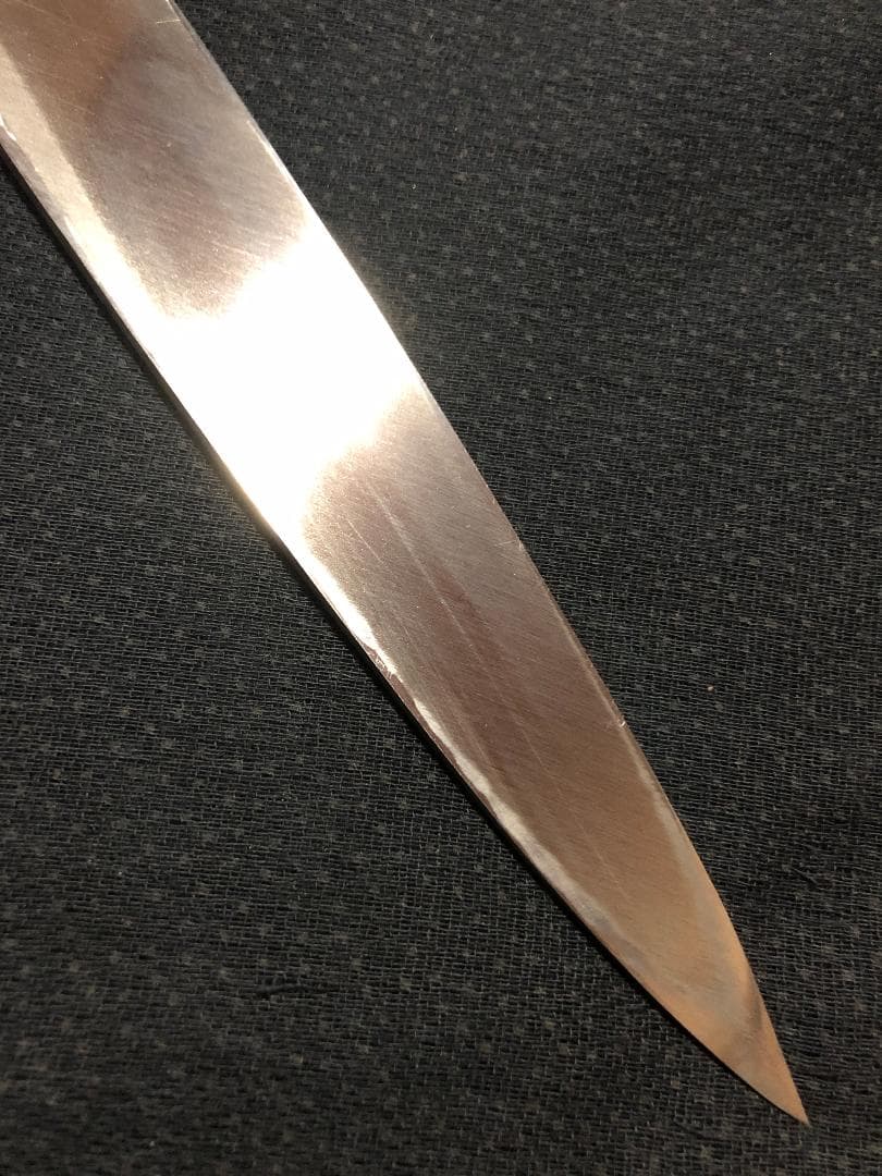 【研ぎ済み】白鋼・手打ち　特製　柳刃包丁　刺身包丁　和包丁　ナイフ　料理　釣り