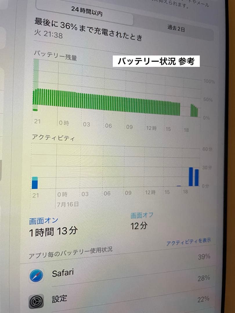 iPad 第7世代 WiFi+Cellular 32GB シルバー