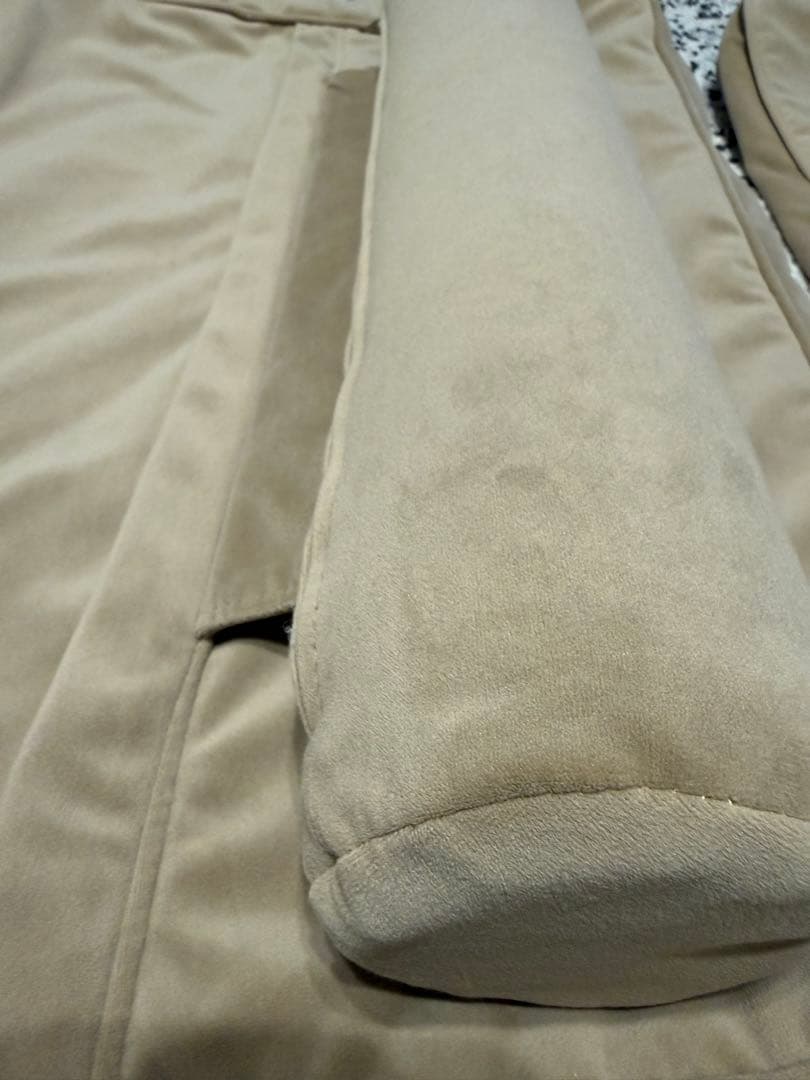 BoConceptアムステルダムソファ 背もたれクッションカバーボルスター付き