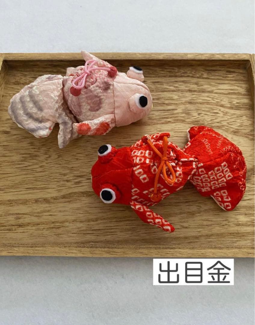 ちりめん細工「朝顔」2個セット他