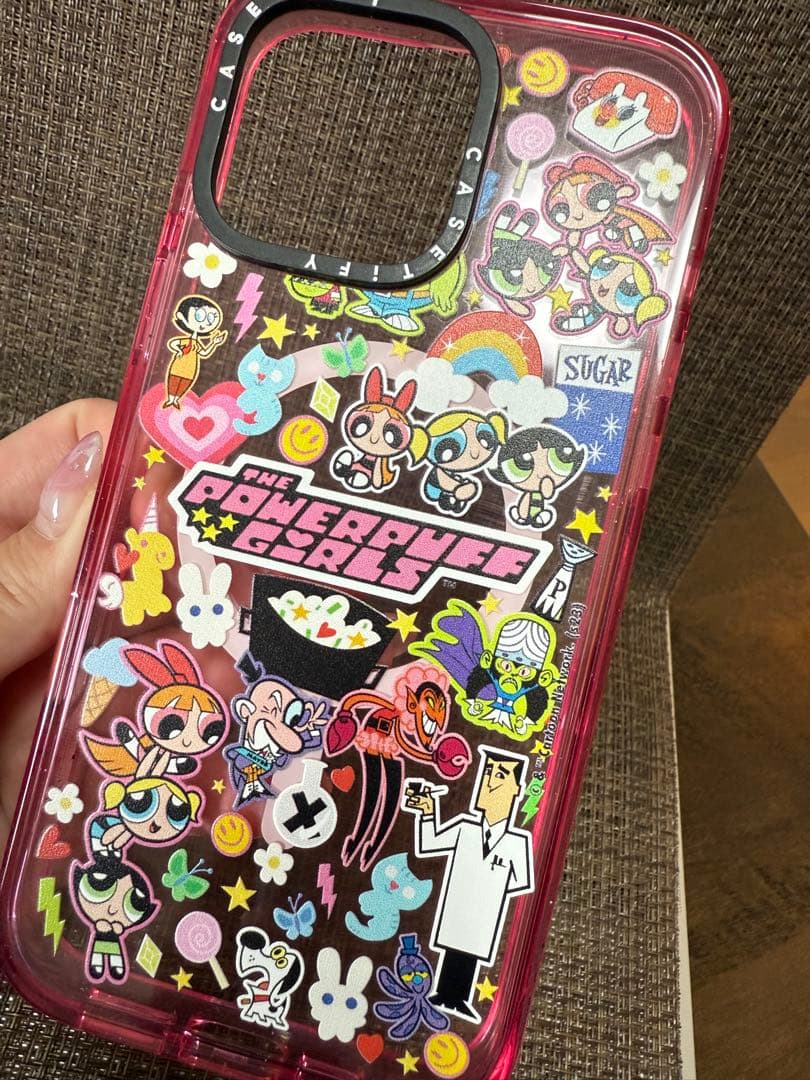 【8/9〜8/17発送不可】casetify 16promax専用 パワーパフ