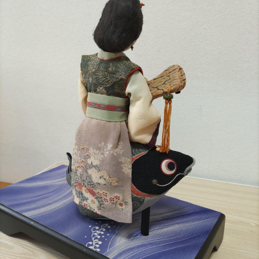 創作人形 こどもの日　ちりめん人形 鯉のぼり 漢服　天女