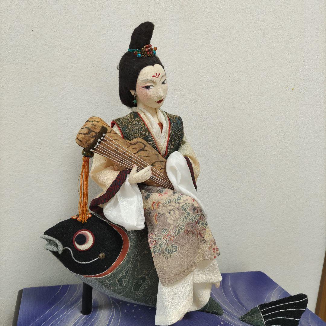 創作人形 こどもの日　ちりめん人形 鯉のぼり 漢服　天女