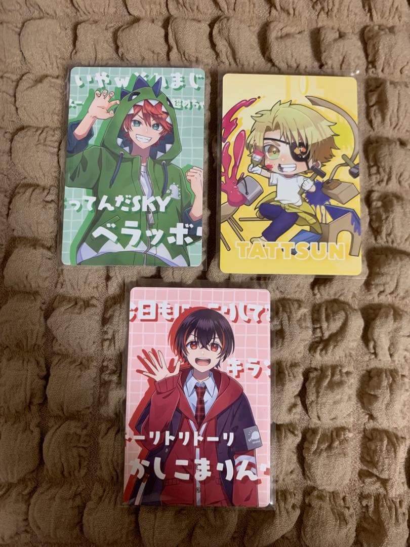 カラフルピーチ　展示会トレカ　バラ売り⚪︎