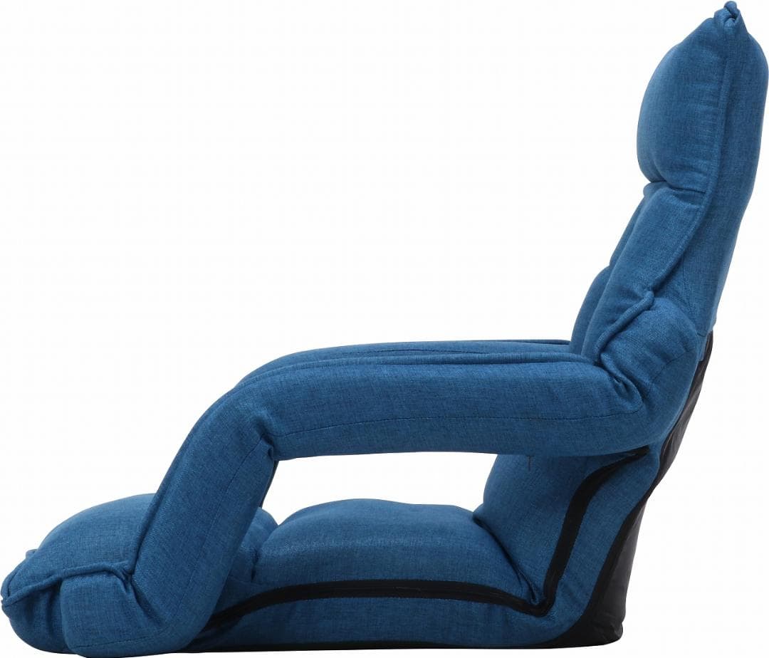 【新品・送料無料】リクライニング座椅子　モコ　ＢＬ