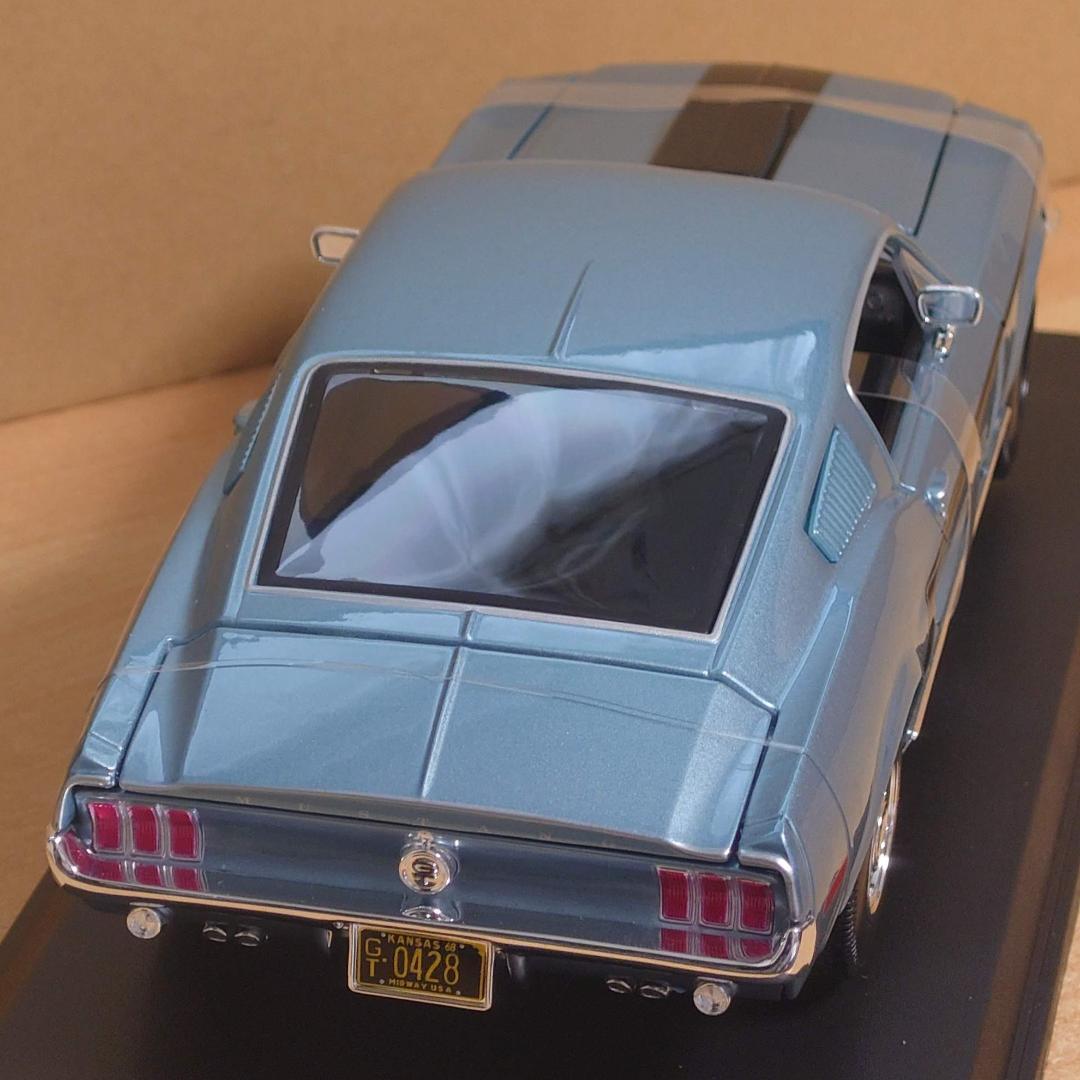 1/18 フォードマスタングGT コブラ ジェット 1968 マイスト製ミニカー