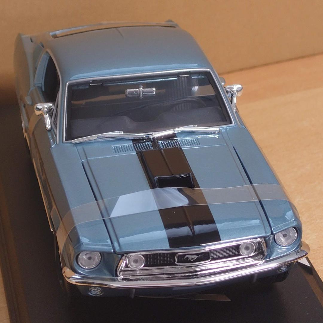1/18 フォードマスタングGT コブラ ジェット 1968 マイスト製ミニカー