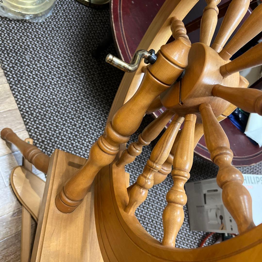 糸紡ぎ車 糸車 ASHFORD アシュフォード 糸紡ぎ機 糸巻　お家時間