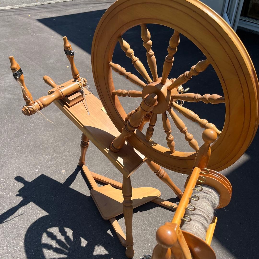 糸紡ぎ車 糸車 ASHFORD アシュフォード 糸紡ぎ機 糸巻　お家時間