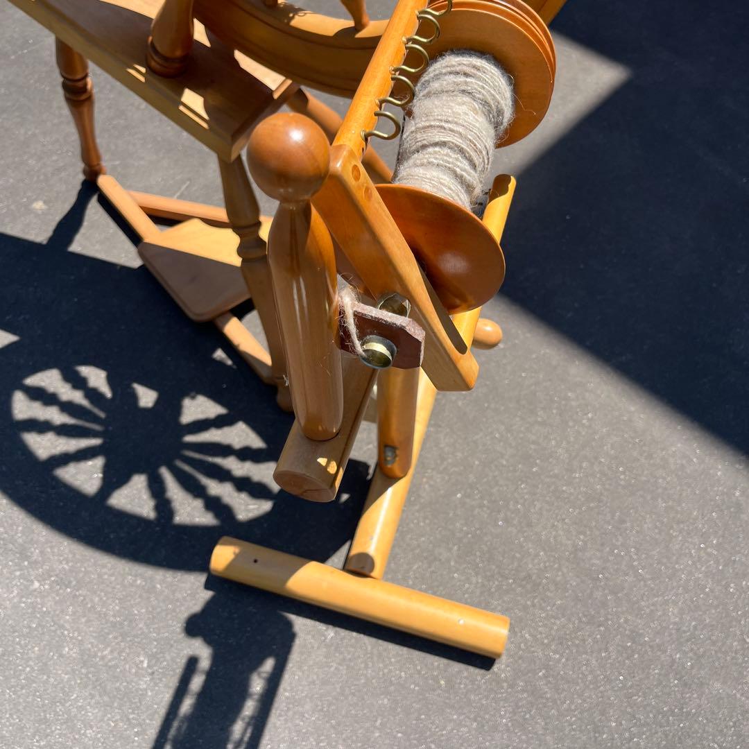 糸紡ぎ車 糸車 ASHFORD アシュフォード 糸紡ぎ機 糸巻　お家時間