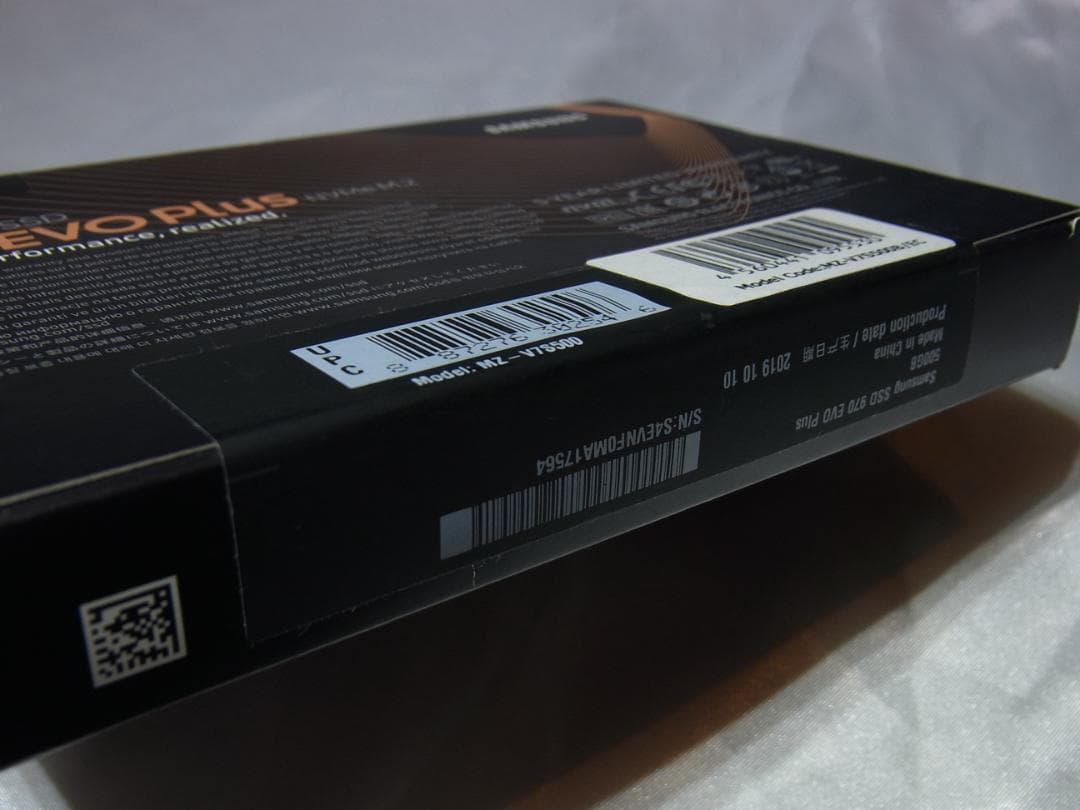 新品・未使用Samsung 970 EVO Plus 500GB M.2 SSD