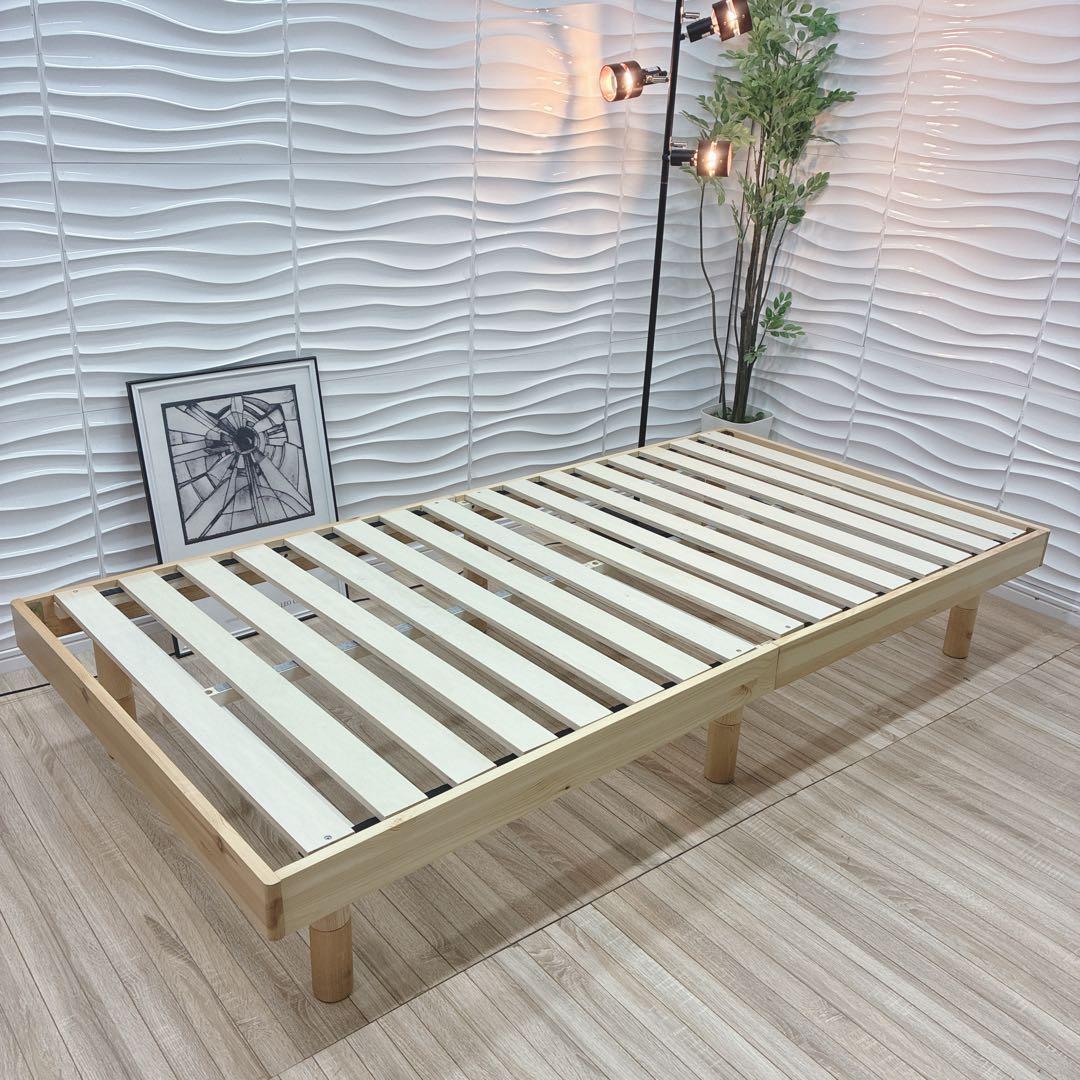 ◇大阪府 神戸市配達料無料◇ベッドフレーム◇すのこベッド◇シングルサイズ◇