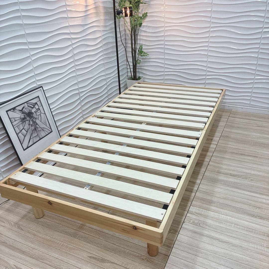 ◇大阪府 神戸市配達料無料◇ベッドフレーム◇すのこベッド◇シングルサイズ◇