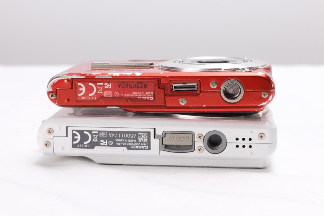 ジャンク CASIO EXILIM EX-Z77 S600 コンデジ 2台セット