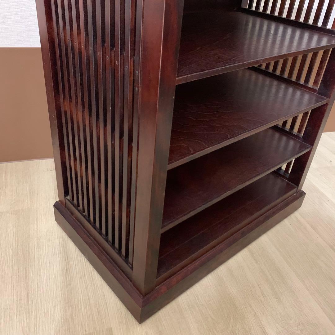 九州 日向民芸家具 無垢材 スリッパラック シェルフ