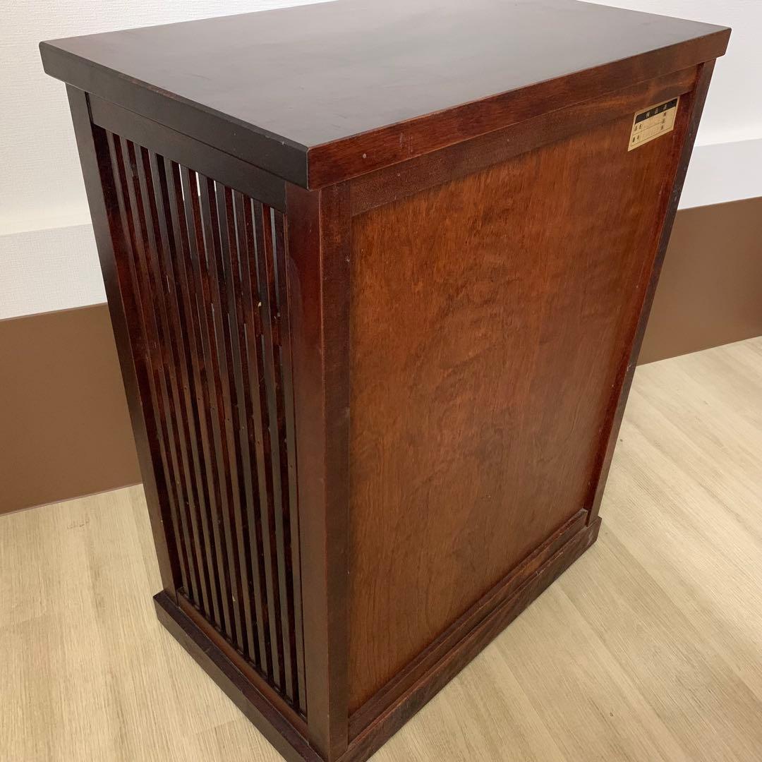 九州 日向民芸家具 無垢材 スリッパラック シェルフ