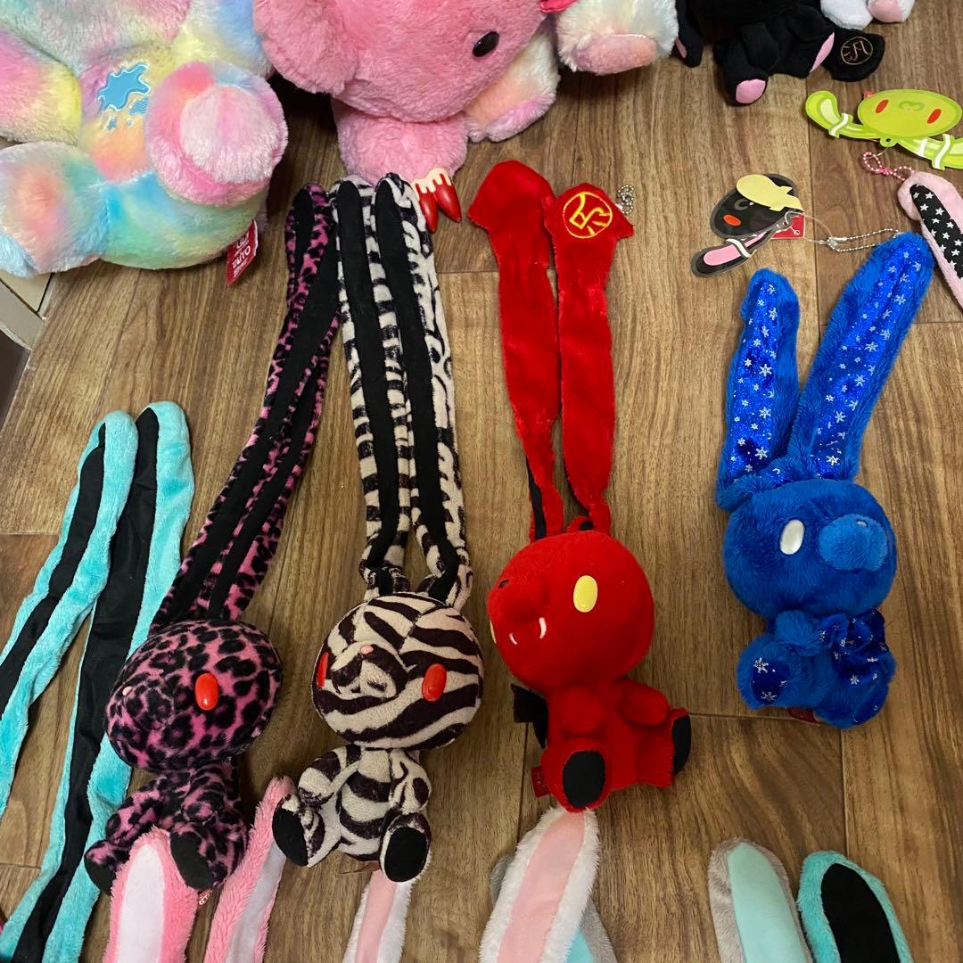 稀少　汎用うさぎグルーミー ぬいぐるみキーホルダー　まとめ