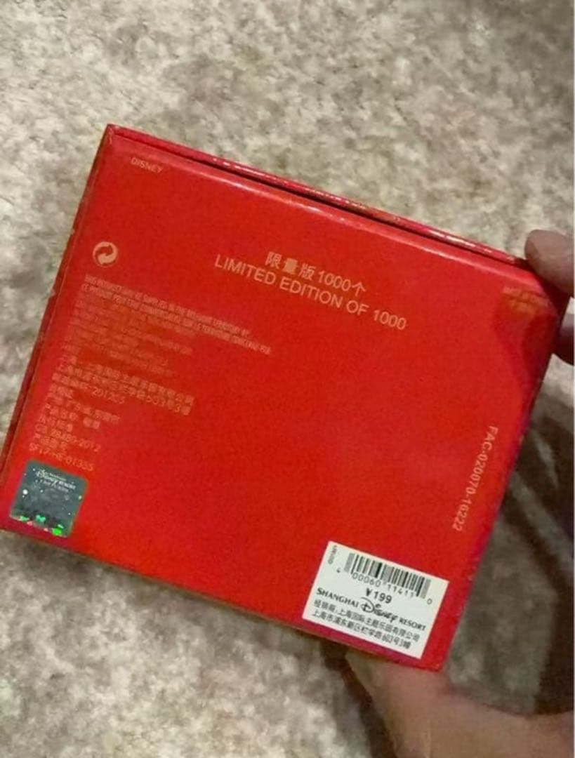 上海ディズニーランド正規品春節ピンバッジミッキー獅子舞限数1000